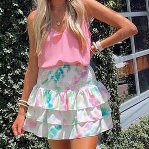 Amanda Uprichard Satin Tank